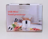Portable & USB Rechargeable Electric Food Processor - 1 Pc