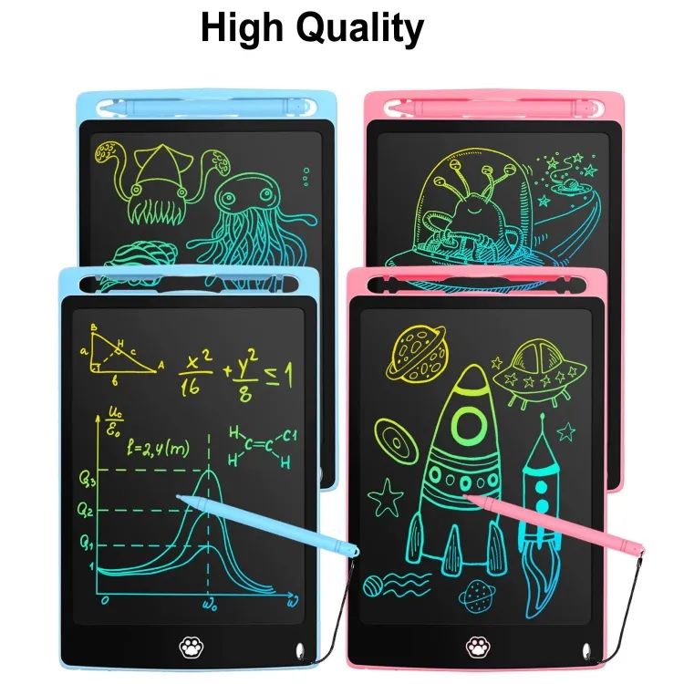 8.5 inch Multicolor Display LCD Drawing Writing Tablet for Kids & Adults with Pen | Eraseable Colorful Digital Memo Pad