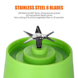 Juicer Blender 6 Blades USB Portable 380ml Mini Fruit Bottle Juicer Blender