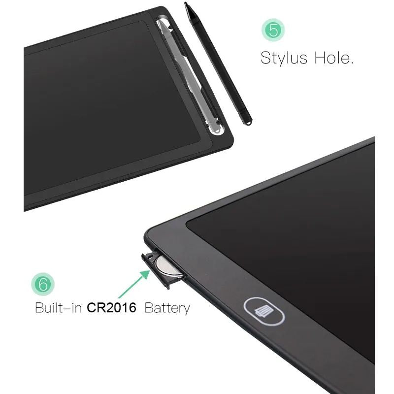 8.5 inch Multicolor Display LCD Drawing Writing Tablet for Kids & Adults with Pen | Eraseable Colorful Digital Memo Pad