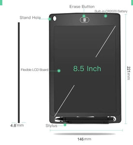 8.5 inch Multicolor Display LCD Drawing Writing Tablet for Kids & Adults with Pen | Eraseable Colorful Digital Memo Pad