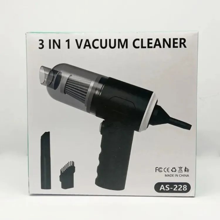 Wireless Car Vaccum Cleaner USB Charging