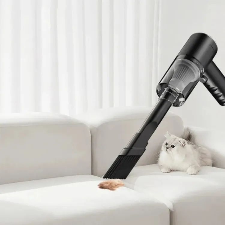 Wireless Car Vaccum Cleaner USB Charging