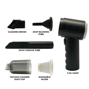 Wireless Car Vaccum Cleaner USB Charging