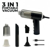 Wireless Car Vaccum Cleaner USB Charging